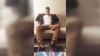 Young Boys Living Room Adventure