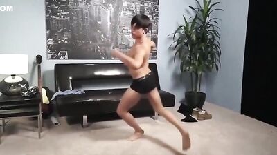 Twink Web-Cam Porn Show - Solo Handjob and Ass Play