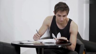 Gay Teen Bareback Action Ass Play Video Study Break!