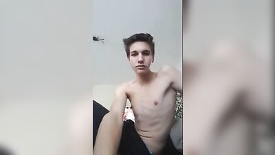 Gay College Boys Cum Spray: Frat Edging and Verbal Orgasms