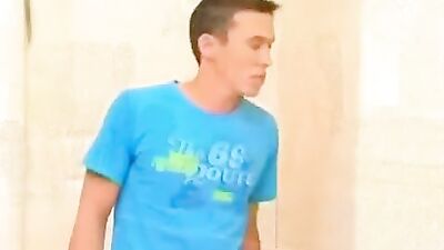 Gay Blond Boys Barebacking on Tube - Hard Fucking!