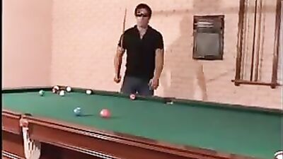 Pool Game Gets Raunchy: Action Gay Porn Video