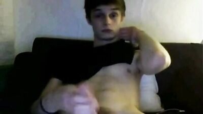 Amateur Twink Jerking His Big Dick