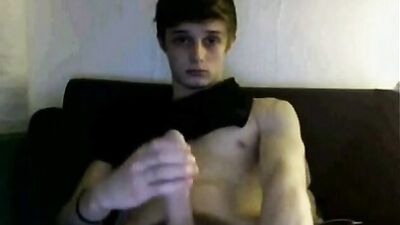Amateur Twink Jerking His Big Dick