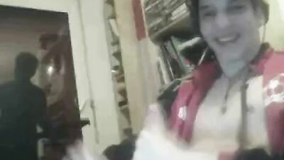 Golden Cum Shots - Solo Twink Amateur Self Suck