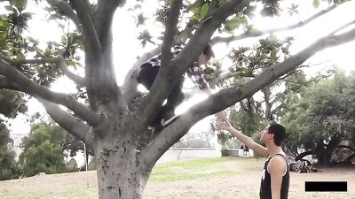 Gay Porn Initiation: Twink Cousins Cum Shots Oral