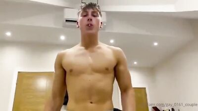 Muscle Chav Bareback Fun - Cum on Foot! Gay Porn Videos
