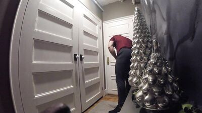 Hallway Hottie: A Young Twink Gets Fucked by Two Hunks!