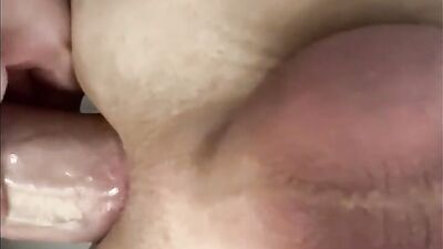 Slowly Teasing his tight hole