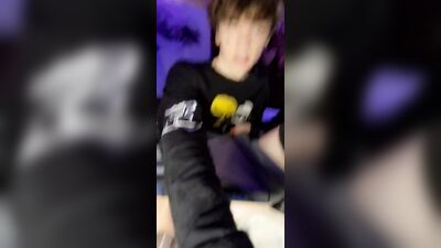 Femboy solo fucking in his room- Boixd onlyfans teaser