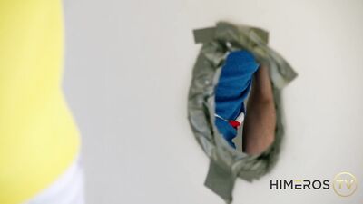 Glory Hole - College twink Sucks Monster Cock