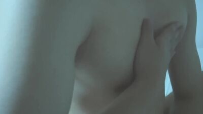Japanese college student lotion masturbation
