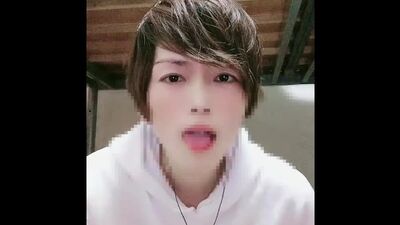 Usamimi Twink Japanese Air Deep Kiss! Drooling and convulsions cum! 030