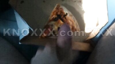 Cum Pizza: fan request (teaser) Watch as a FAN CLUB member.