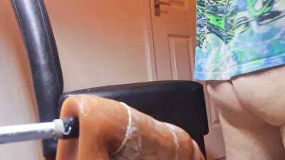 TWINK ASS DESTROYED BY FUCKING MACHINE AND MASSIVE 12 INCH DILDO HOT HOT HOT!!!!