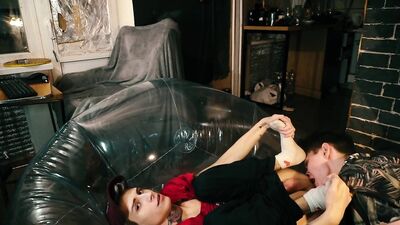 Oh my God! We couldn't resist fucking in that chair again!