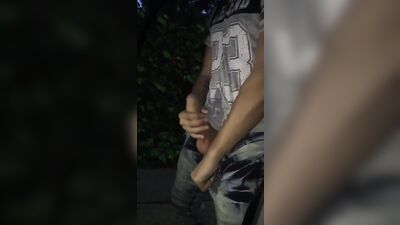 Street Handjob Heat: Amateur Big Cocks Fun