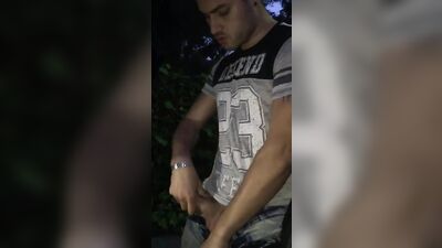 Street Handjob Heat: Amateur Big Cocks Fun