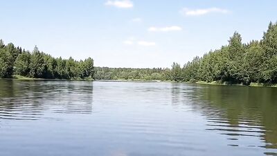 Russian Camping Adventure: Friends and Jerks Off Big Cocks in Tents