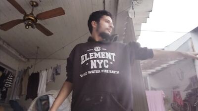 I Had the one desire to spit off in my hand