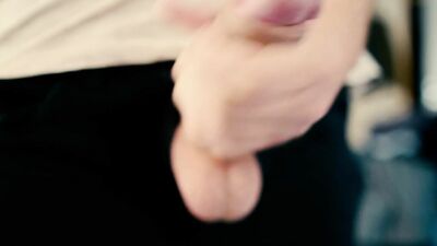Got so horny I had to masturbate my uncut white dick