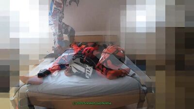 Fun in Fox MX-Gear with blond boyfriend - Preview