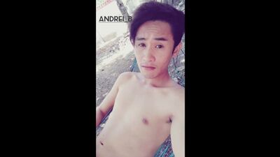 Jerking Off on a Hammock Outdoors