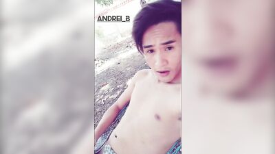 Jerking Off on a Hammock Outdoors