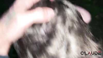 outdoor sissy piss humiliation & throatfuck