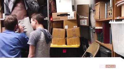 Gay Porn: Steamy Twink and Daddy in Trouble! - Action - Ass Play - Bareback - Big Cocks - Black Father and Step Son - Group Sex - Interracial - Oral Porn