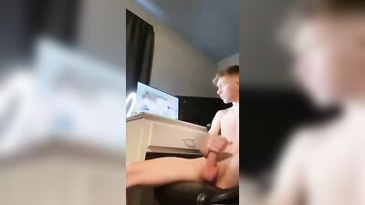 Gay Porn - British Lad Explores Gay Webcams