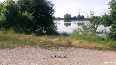 Czech Hunter - The Return: An Older Bareback Public Outdoor Adventure