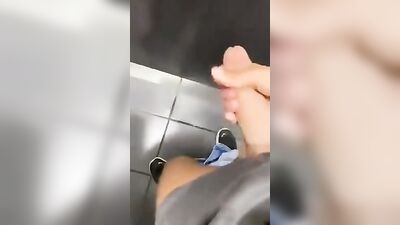 Handy Under Stall Cum Shots: First-Timers Public Anonymous HJ