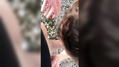 Outdoor Public Blowjobs with Runner Boy!