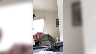 Gay Teen Porn Caught Changing In His Room - Straight Boys Voyeur!