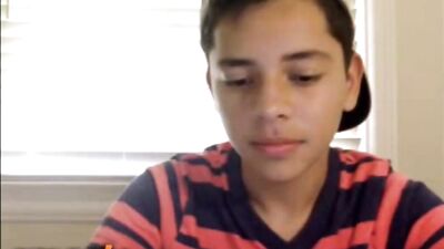 Young Latino boys unleash their bushy dicks on cam!