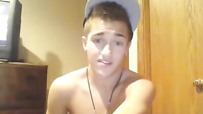 Young Twink Jacks Off And Cums Hard!