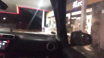 Gas Station Jack-off: An Amateurs Public Solo Jerk!