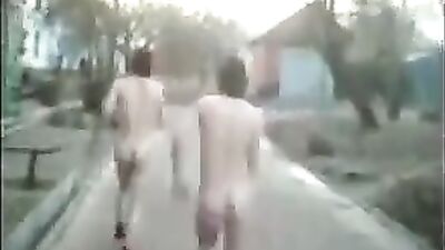 The Naked Butt Run - Amateur Fun