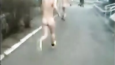 The Naked Butt Run - Amateur Fun
