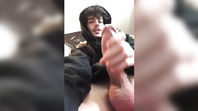 Cocks Cum Again in Big Amateur Handjob