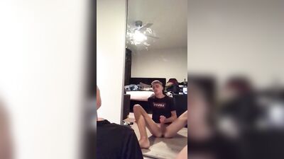 Mirror Men Moaning and Busting Nut - Gay Tubes Hottest New Release!