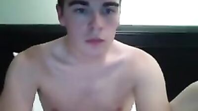 Satisfying Cum Shot Solo by Teen Twink Assplay and Eats Cum!