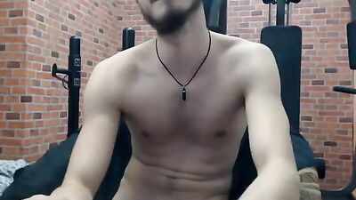 Naked Romanian Web-Cam Man - Amateur Solo Porn