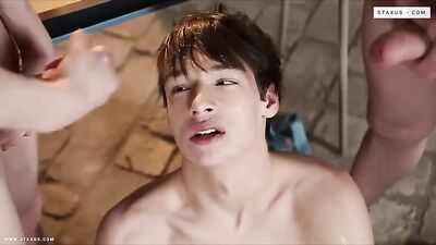 Young Twink Sucking is SO Hot! - Cum Shots