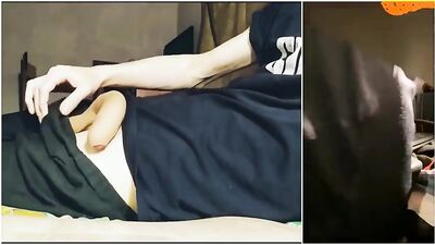 Caught Solo Playing with Fat Cock After Workout: Twink Teen Boys Big Cock Fetish Exposed!