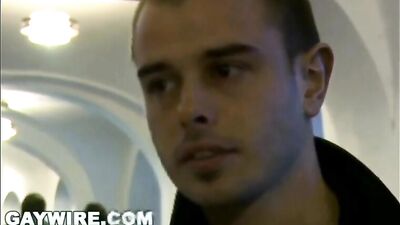 Czech Gay Exposé: Innocent Shy Boy Action!