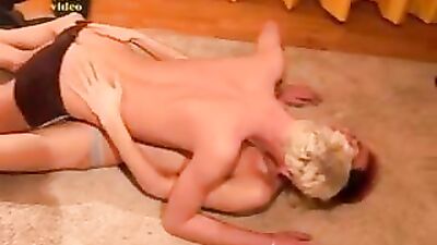 Young Sprayed #5: Double Cumshot Oral Explosion!