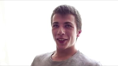 Big Cock Czech Boy JOs Gay Porn Adventure!