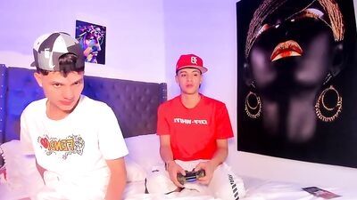 Web Boys: Well Portrayed Amateur Frat Guys Latino Oral Handjob